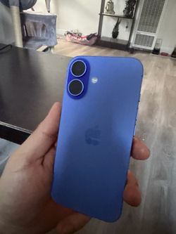 iPhone 16 Blue New 100 de pila no usado Unlocket