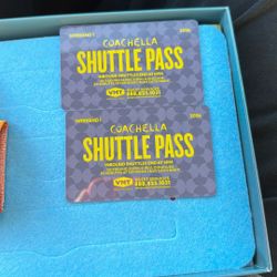 COACHELLA 2026 WEEKEND 1 SHUTTLE PASSES