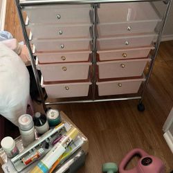 Rolling Crafting cart