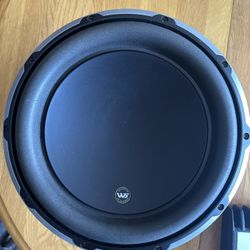 JL Audio W6 12” Subwoofer