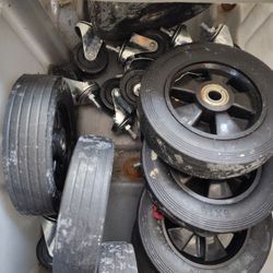 Cart Wheels And Other Larger Wheels