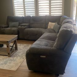 Gray Couch - Sectional 