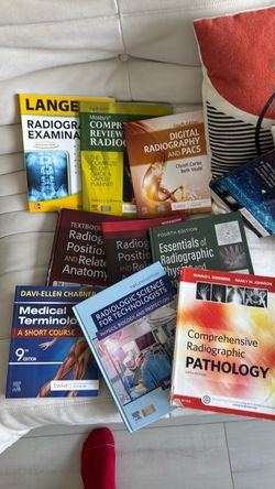 Radiography Textbook Lot – 10 Books