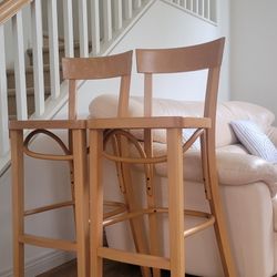Pair of Vintage IKEA Bar Stools – Swedish Design