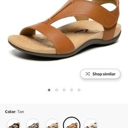 Athlefit ***Orthopedic ***Sandals for Women Size 9.5 Worn Once