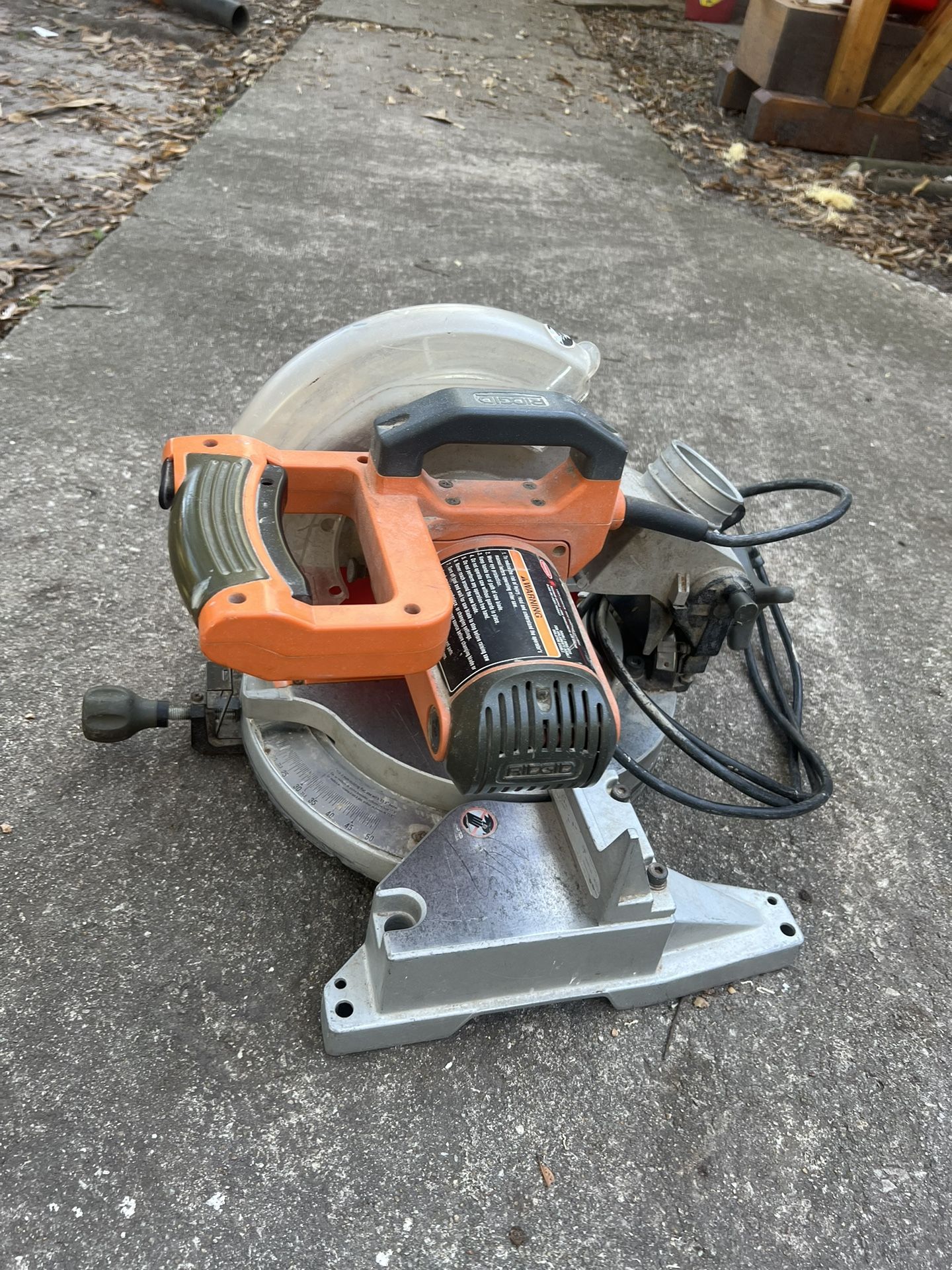 Ridgid 10” Miter Saw