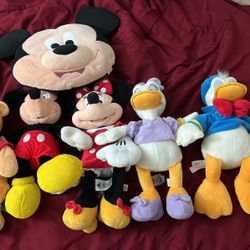 Disney Plush Dolls