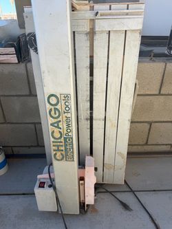 Chicago Electric Power Tools Tile Saw