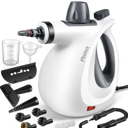 Pressurized Handheld Multi-Surface natural Steam Cleaner with 12 pcs Accessories