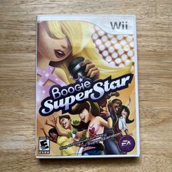 Boogie SuperStar for Nintendo Wii CIB/TESTED