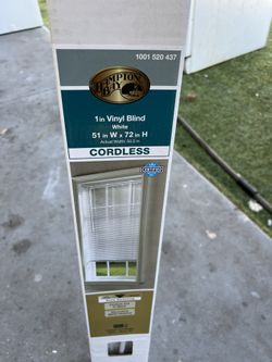 Cordless Vinyl Blind 