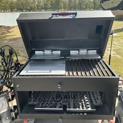 2 In 1 BBQ - SANTA MARIA/ SMOKER HYBRID