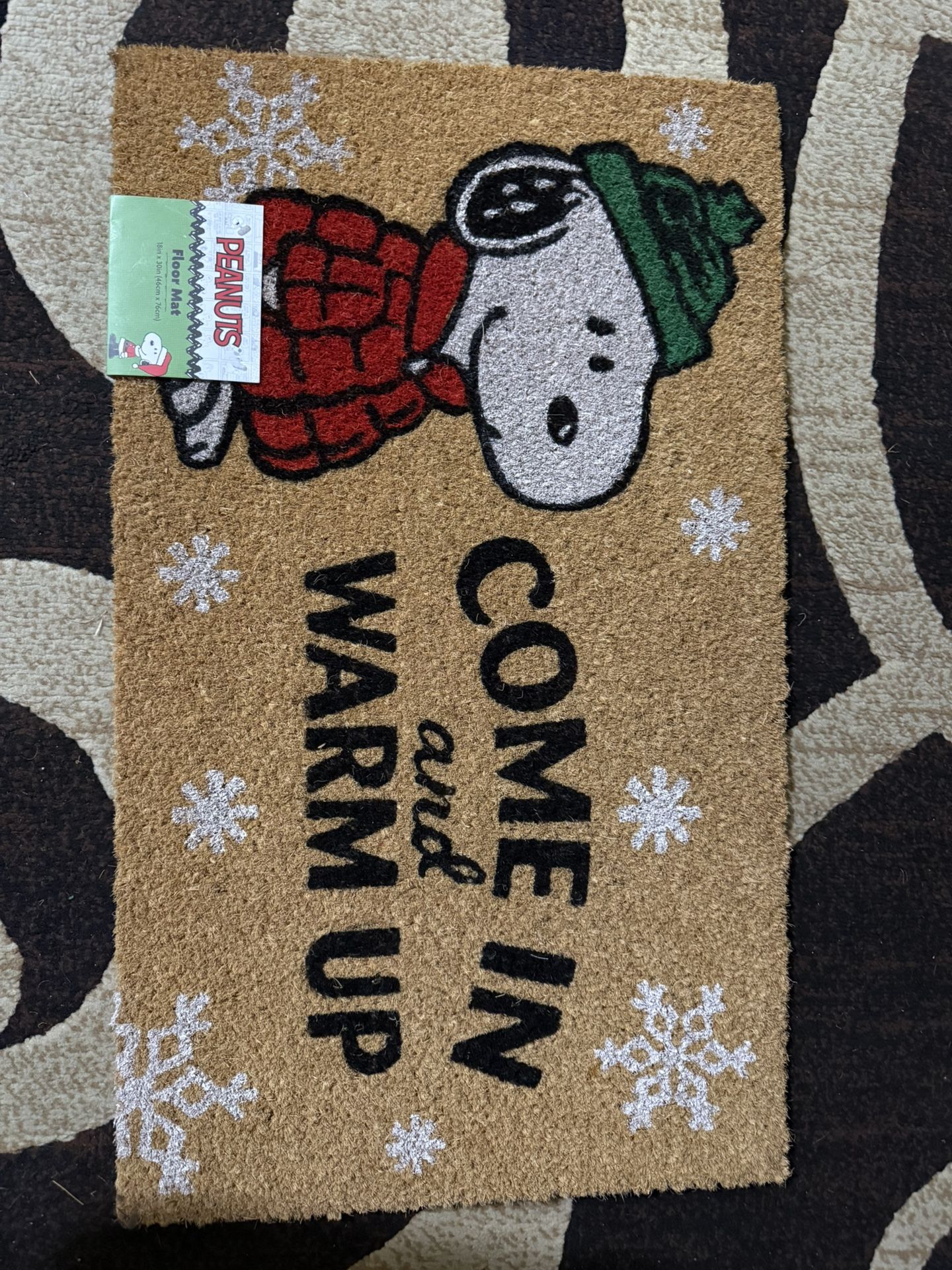 New Snoopy Floor Mat NOT FREE PLS READ