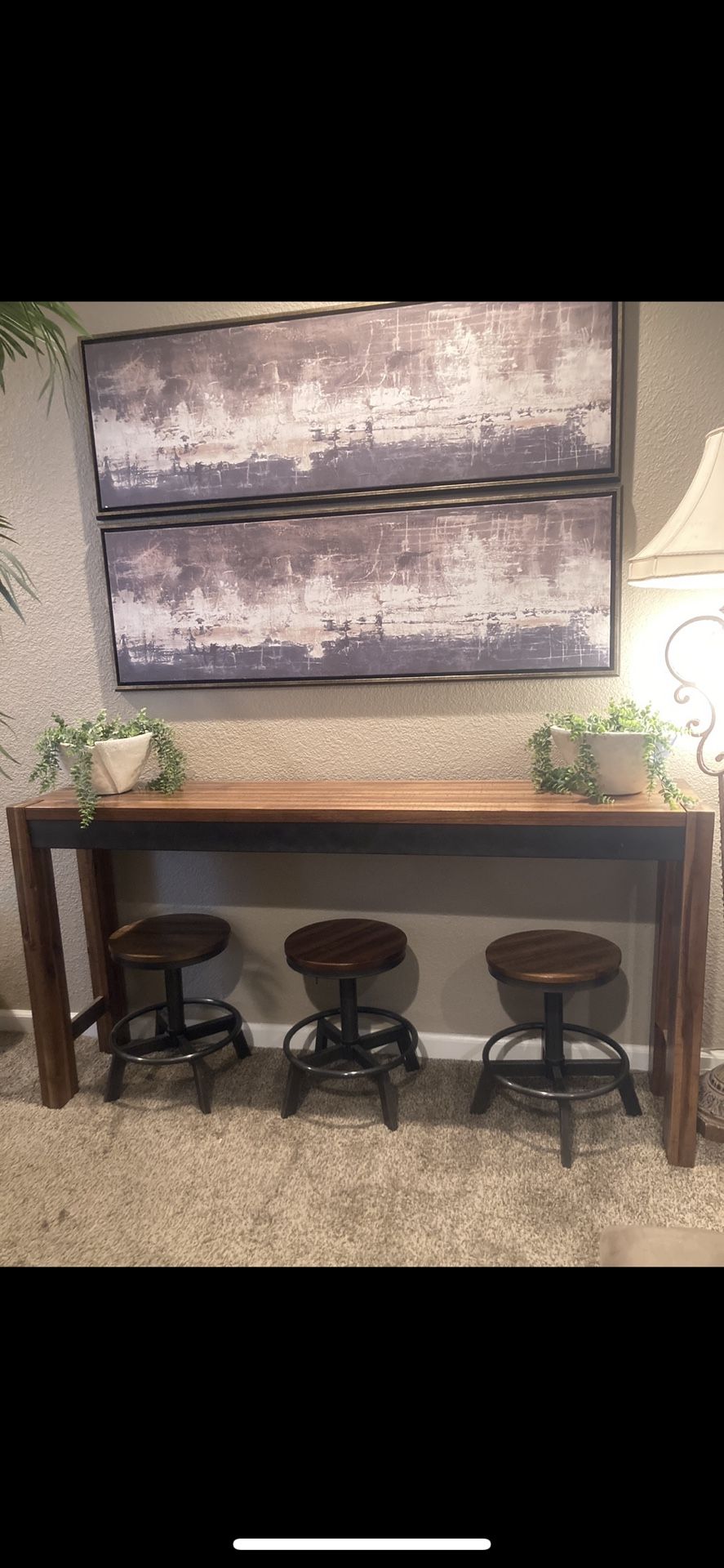 Selling wood Console Table Like New
