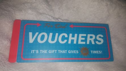 20 vouchers for dad