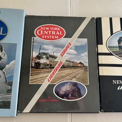 New York Central System Train Books 