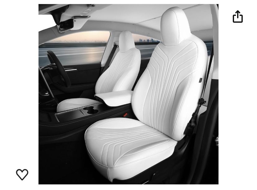 FREESOO Tesla Model Y Full Set Seat Covers (2020-2024)