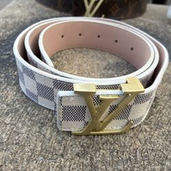 Louis Vuitton And Salvadore Ferragamo Belts