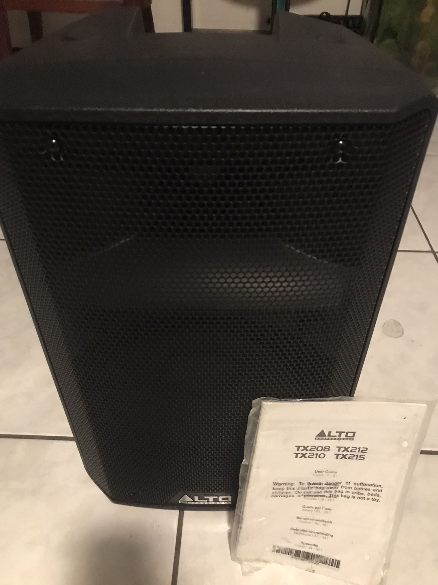 Alto TX210 10" 2-Way Powered Loudspeake
