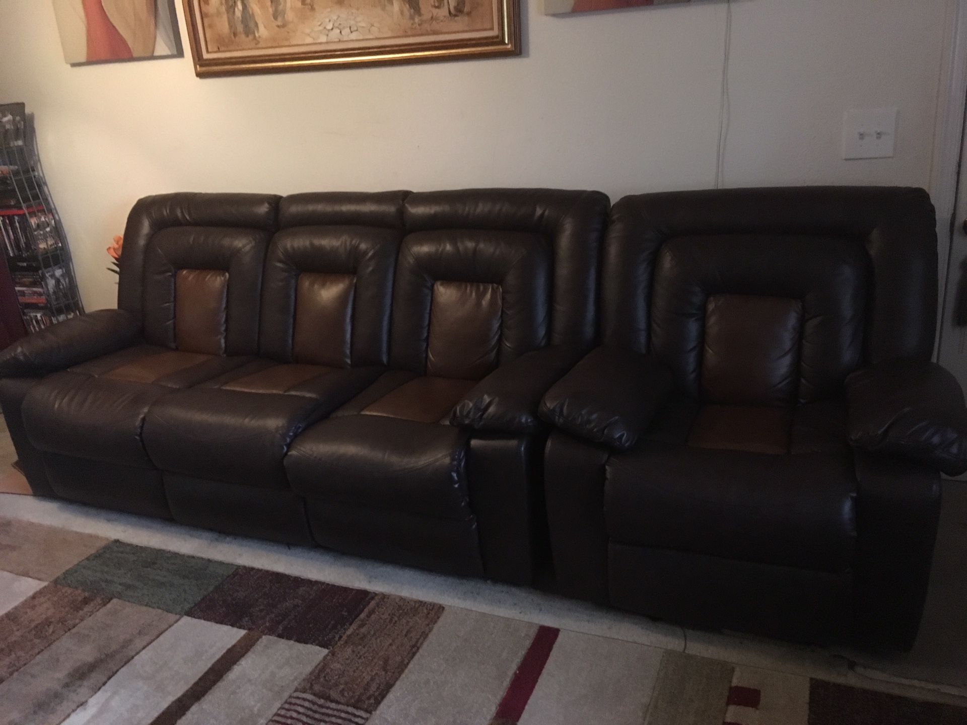 Bonded leather couches for only $999.00 if picked today?!