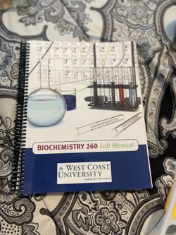 Biochemistry 260 Lab Manual 