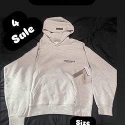 Essentials Fear Of God Hoodies Light Oatmeal
