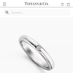 Tiffany & Co. Platinum Diamond Ring