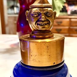 Vintage Evans  Sergeant Topkick table lighter and music box