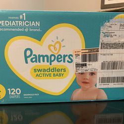 Brand New Pampers Size 4 