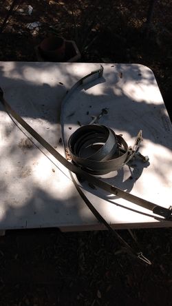 USED Water heater strap with hardware