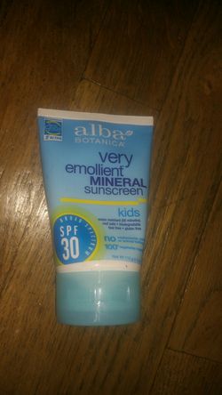 Alba Botanica Very Emollient Mineral Sunscreen 30spf