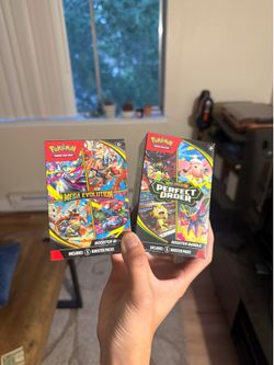 Pokemon Mega evolution and perfect order booster bundle