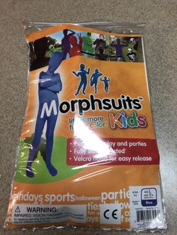 Blue Morph Suit Kids