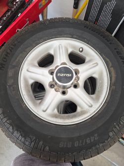 2000 Isuzu Trooper Tires & Wheels