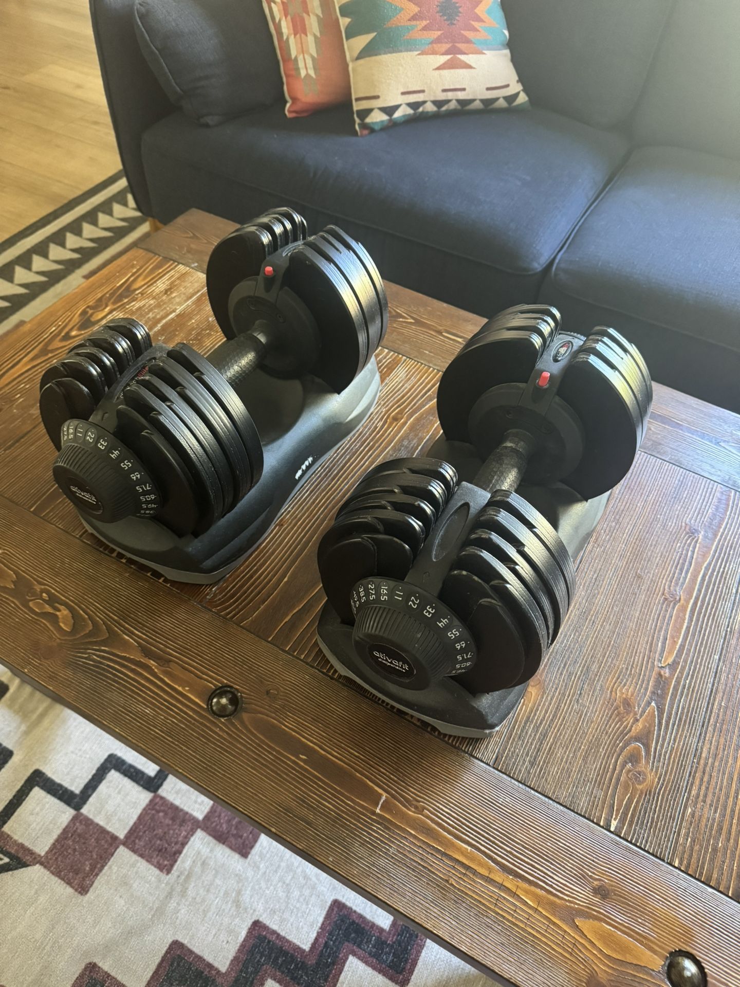 Adjustable Dumbbells Activafit