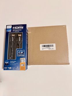 Lot of new HDMI 4K ultraHD high speed cable and Cat8 Ethernet cable