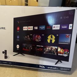 TCL 55” TV in excellent condition Like New - Fully Functional . 