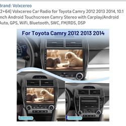 Wireless CarPlay Stereo For Camry 2012 To 2014 - $80