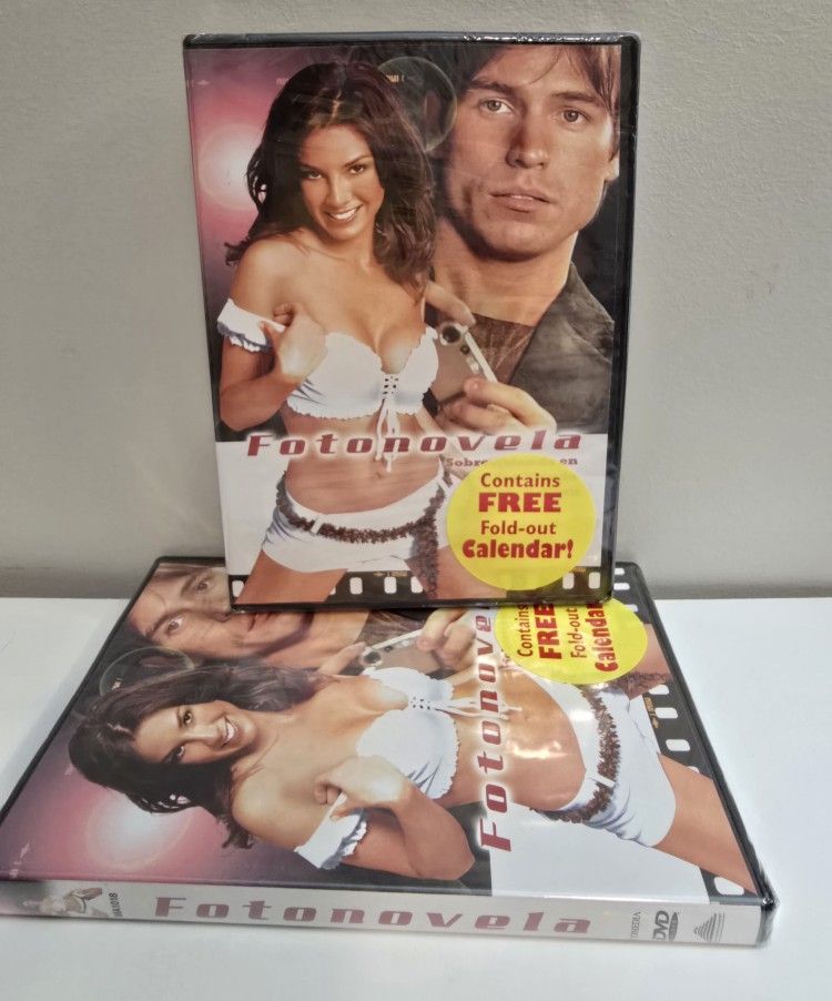 Fotonovela Spanish DVD Free Fold-out Calendar with English Subtitles 2008 NEW