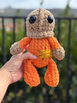 Crochet Sam plushie