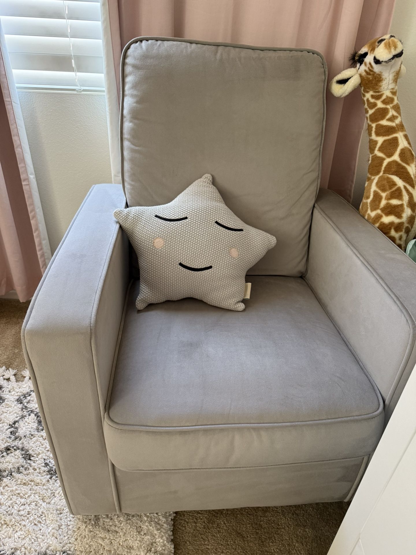 Nursery Glider Swivel Rocker Chair