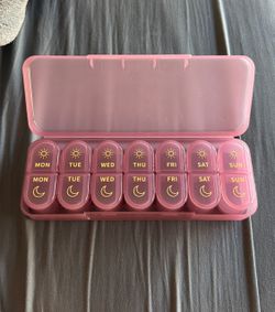 Pink Pill Organizer
