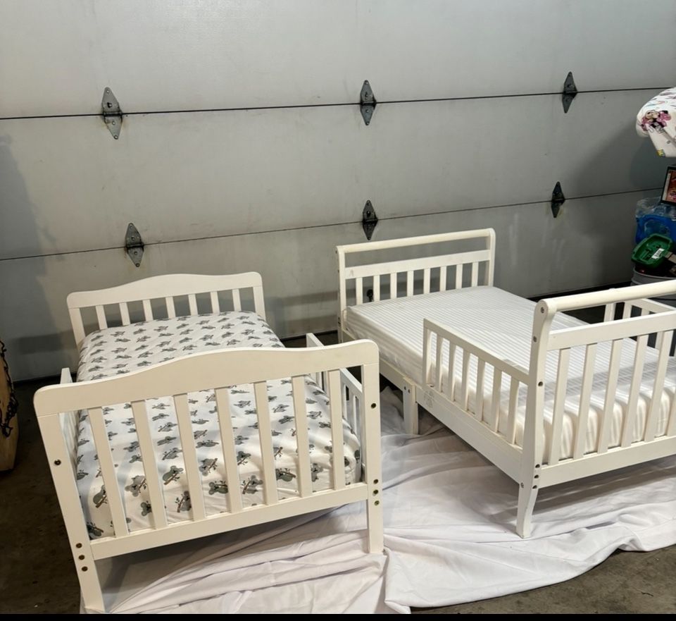 Toddler Bed With Mattress $55 each 