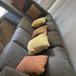 Comfy L Shaped Couch 