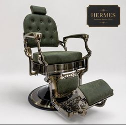 Hermes Vintage Style Barber Chair