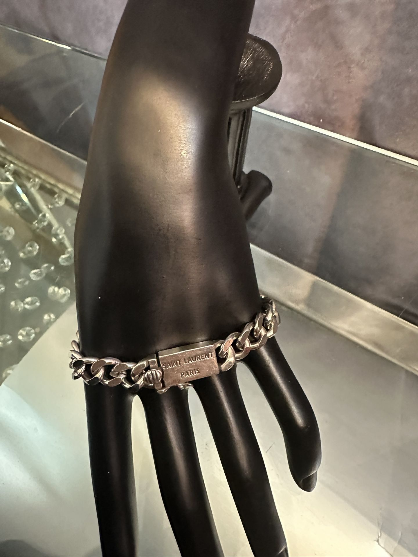 Real 925 Silver Bracelet. 8.5 Inches