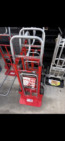 Milwaukee 3-in-1 Foldable Hand Truck, Red