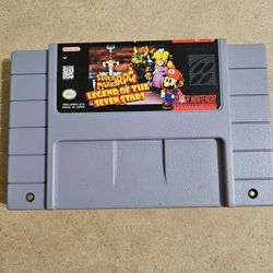 Super Mario RPG Legend Of The Seven Stars For Super Nintendo 