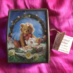 Cherished Teddies Greeting Box (ad Will Be Gone When Sold)