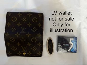 Recycled LV coated canvas hair clips